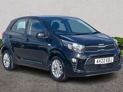 Black Used 2022 Kia Picanto 2 Hatchback | £10,333 (Fair price)
