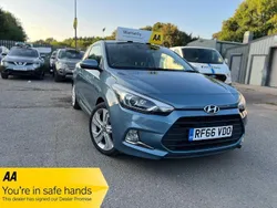 Blue Used 2016 Hyundai i20 Sport Coupe | £6,990 (Fair price)