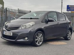 Grey Used 2012 Toyota Yaris SR Hatchback | £4,695 (Fair price)