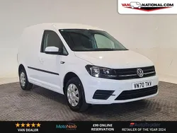 White Used 2020 VW Caddy Trendline MPV | £12,490 (Fair price)