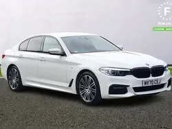 White Used 2020 BMW 520 M Sport Sedan | £21,699 (Good price)