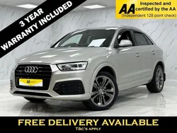 Silver Used 2016 Audi Q3 S-line plus SUV | £14,495 (Fair price)