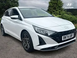 White Used 2025 Hyundai i20 Premium Hatchback | £17,900 (A bit pricey)
