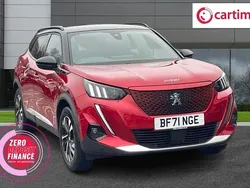 Red Used 2021 Peugeot e-2008 GTi SUV | £13,547 (Fair price)