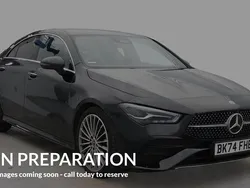 Black Used 2024 Mercedes CLA200 AMG Line Premium Coupe | £29,620 (Super price)