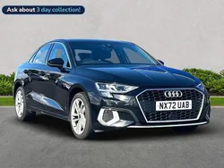 Black Used 2022 Audi A3 Sport Sedan | £19,756 (Good price)