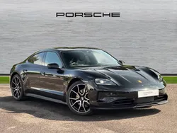 Black New 2025 Porsche Taycan Sedan | £84,900