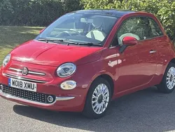 Red Used 2018 Fiat 500 Lounge Hatchback | £5,600 (Good price)
