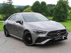 Grey Used 2023 Mercedes CLA200 AMG Line Premium Plus Coupe | £28,800 (Fair price)