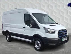 Frozen white New 2025 Ford E-Transit Van | £23,000