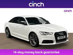 White Used 2018 Audi A6 Black Edition Sedan | £16,519 (Fair price)