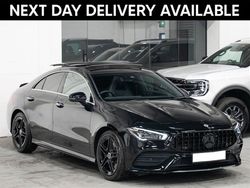 Black Used 2021 Mercedes CLA200 AMG line Coupe | £31,800