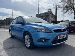 Blue Used 2010 Ford Focus Titanium Hatchback | £1,395 (Good price)