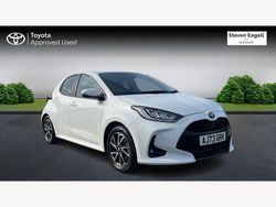 White Used 2024 Toyota Yaris Hybrid Design Hatchback | £18,991 (Fair price)