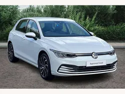 White Used 2022 VW Golf VIII Life Hatchback | £16,995 (Good price)