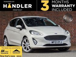 White Used 2021 Ford Fiesta Titanium X Hatchback | £10,995 (Fair price)