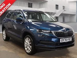 Blue Used 2020 Skoda Karoq SE L SUV | £13,000 (Fair price)