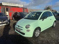 Green Used 2017 Fiat 500 Pop Hatchback | £4,995 (Good price)