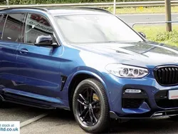 Blue Used 2019 BMW X3 M Sport SUV | £26,490 (Fair price)