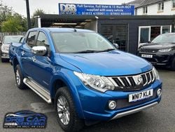 Blue Used 2017 Mitsubishi L200 Pickup | £13,999 (A bit pricey)