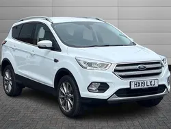 White Used 2019 Ford Kuga Titanium SUV | £13,495 (Fair price)