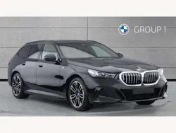 Black New 2025 BMW 530e M Sport Estate | £50,990