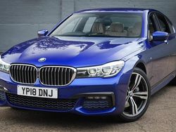 Blue Used 2018 BMW 730 M Sport Sedan | £21,999 (Fair price)