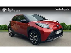 Red Used 2022 Toyota Aygo Hatchback | £13,464 (Fair price)