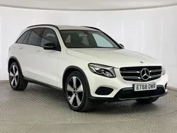 White Used 2018 Mercedes GLC220 Urban Estate | £17,495 (Fair price)