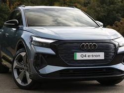 New 2025 Audi Q4 e-tron Black Edition SUV | £52,830 (Fair price)
