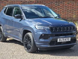 Blue/black Used 2021 Jeep Compass SUV | £20,499 (Fair price)