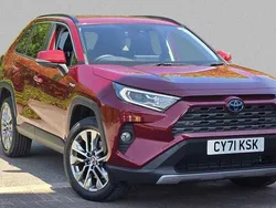 Red Used 2022 Toyota RAV4 Hybrid SUV | £27,760 (Super price)