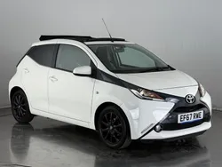 White Used 2017 Toyota Aygo x-style Hatchback | £9,450 (Fair price)