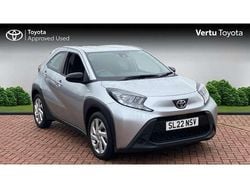 Silver Used 2022 Toyota Aygo PURE Hatchback | £11,362 (Good price)