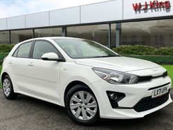 White Used 2021 Kia Rio Hatchback | £11,295 (Fair price)