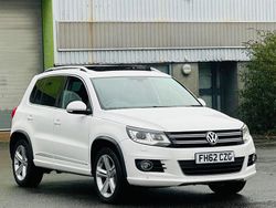 White Used 2013 VW Tiguan R-line SUV | £5,490 (Fair price)