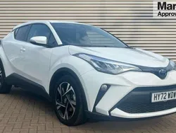 White Used 2022 Toyota C-HR Design SUV | £19,990 (Fair price)