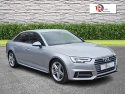 Silver Used 2017 Audi A4 S-Line Sedan | £9,895 (Good price)