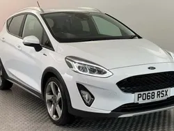 White Used 2018 Ford Fiesta Active Hatchback | £11,700 (Fair price)