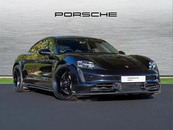 Black Used 2021 Porsche Taycan Sedan | £58,940 (Good price)