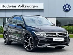 Black Used 2023 VW Tiguan R-line Edition SUV | £29,995 (Fair price)