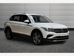 White Used 2022 VW Tiguan Elegance SUV | £24,050 (Fair price)