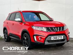 Red Used 2018 Suzuki Vitara SUV | £10,295 (Fair price)