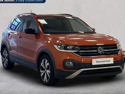 Orange Used 2022 VW T-Cross Black Edition SUV | £16,264 (Fair price)
