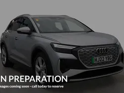 Silver Used 2022 Audi Q4 e-tron S-Line SUV | £23,920 (Fair price)