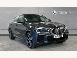 Grey Used 2022 BMW X6 M Sport SUV | £45,595 (Good price)