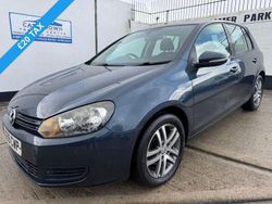 Blue Used 2010 VW Golf VI SE Hatchback | £4,295 (Fair price)