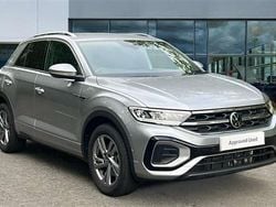 Pyrite silver metallic Used 2025 VW T-Roc R-line SUV | £28,377 (Fair price)