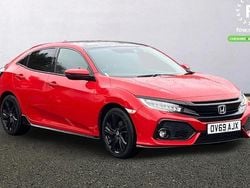 Red Used 2019 Honda Civic Sport Plus Hatchback | £16,199 (Fair price)