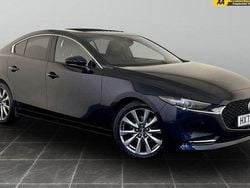 Blue Used 2022 Mazda 3 Inclusive Sedan | £17,295 (Fair price)
